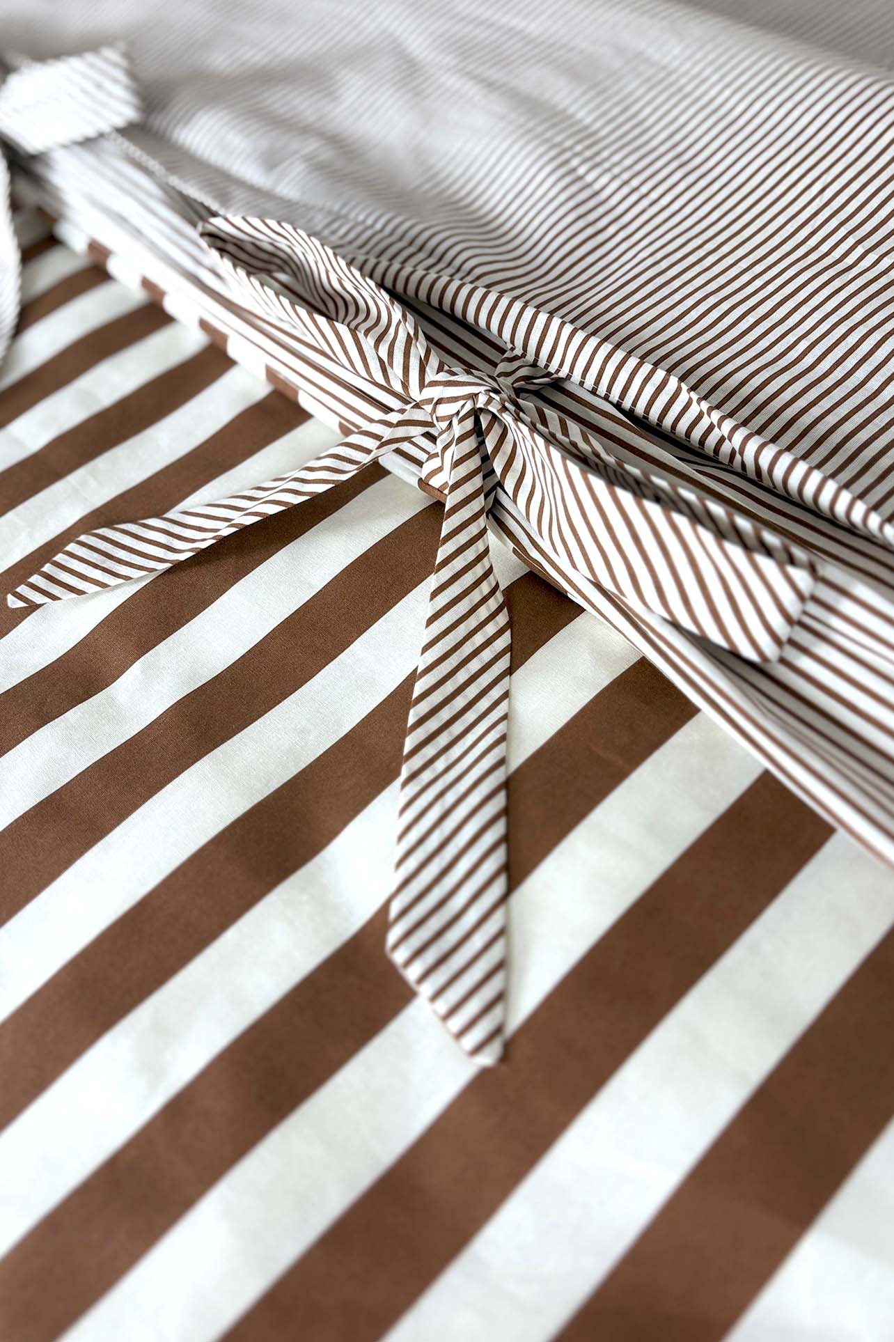 My Sleep Cinnamon Double Size 100% Cotton Duvet Cover Set – 4 Pieces