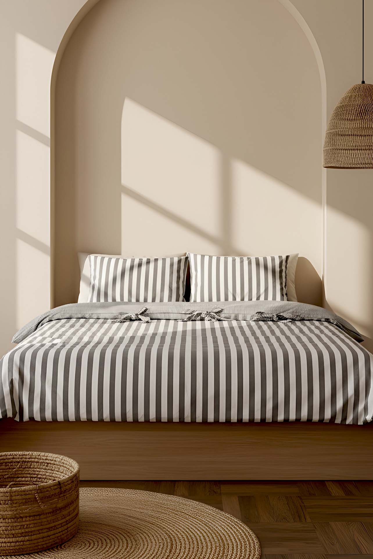 My Sleep Stone Double Size 100% Cotton Duvet Cover Set – 4 Pieces