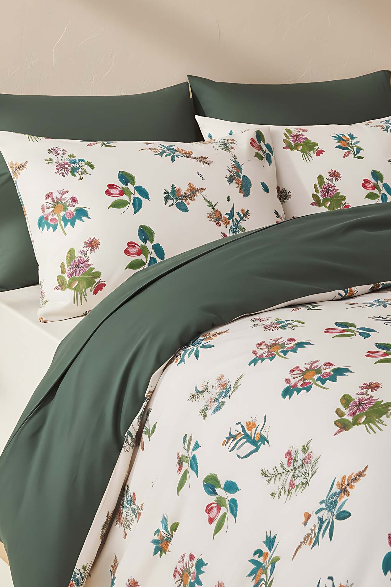 Bianca Double Natural Silky Duvet Cover Set
