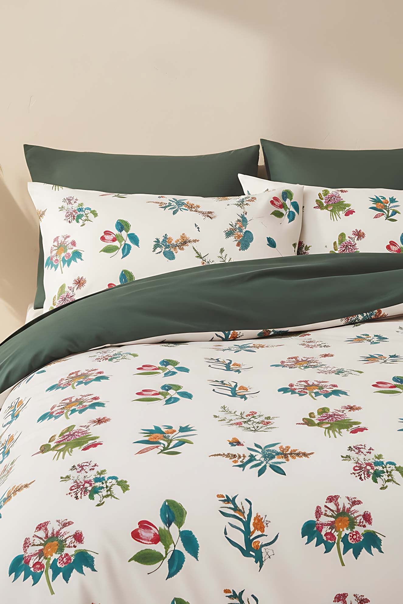 Bianca Double Natural Silky Duvet Cover Set