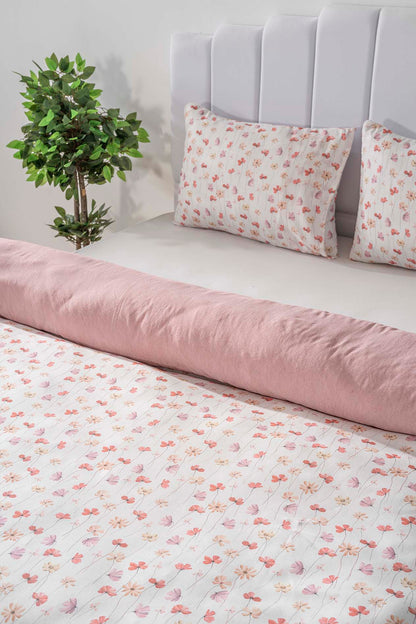 Alin Polycotton Double Size Duvet Cover Set, Zipper, 200×215 cm, 3-Piece